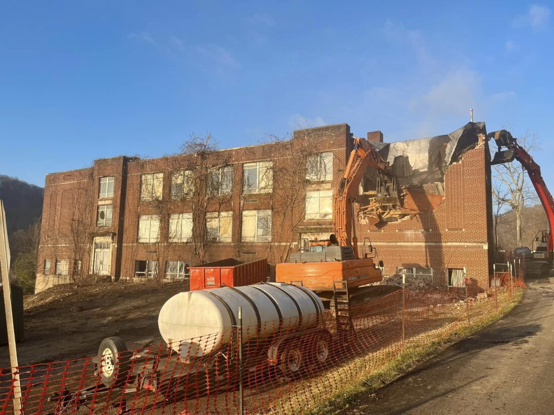 Demolition of old Clarington school building gets underway News